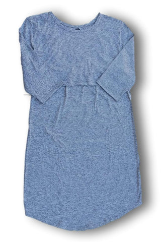 Imagen de Camisón pijama para embarazo y lactancia Coco Maternity Gris (Brushed)